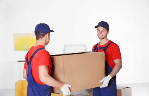 Commercial relocation services for offices near Canary Wharf and the Docklands area