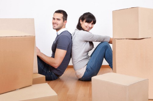 Customer booking process for a man with van service