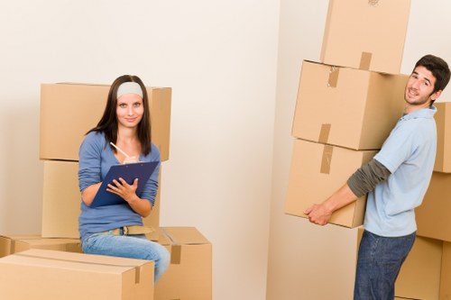 Office relocation support for a commercial property in Canary Wharf
